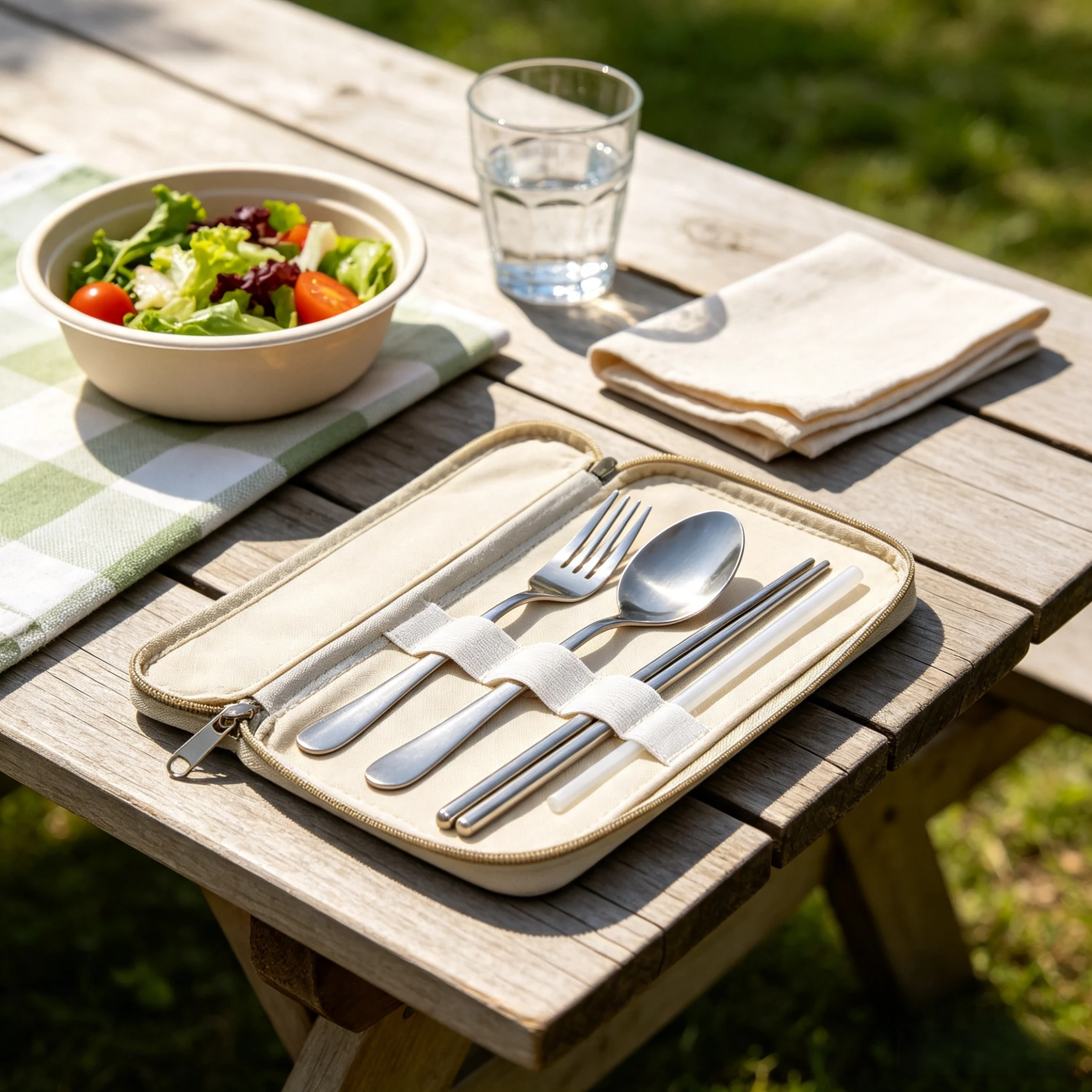 Water-Resistant Durable Utensil Case for Outdoor 2